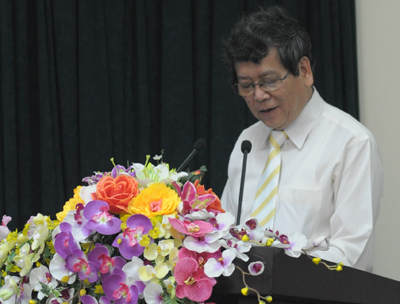 Ông Vũ Ngọc Hoàng, Phó trưởng ban thường trực Ban Tuyên giáo TƯ, tổng kết Hội thảo.