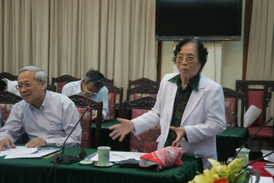 Nguyên Phó Chủ tịch nước Nguyễn Thị Bình 